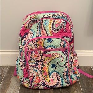 Floral Vera Bradley backpack